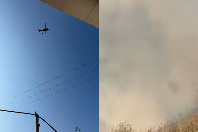The fire situation in Pilur is still out of control, vacationers are in panic
