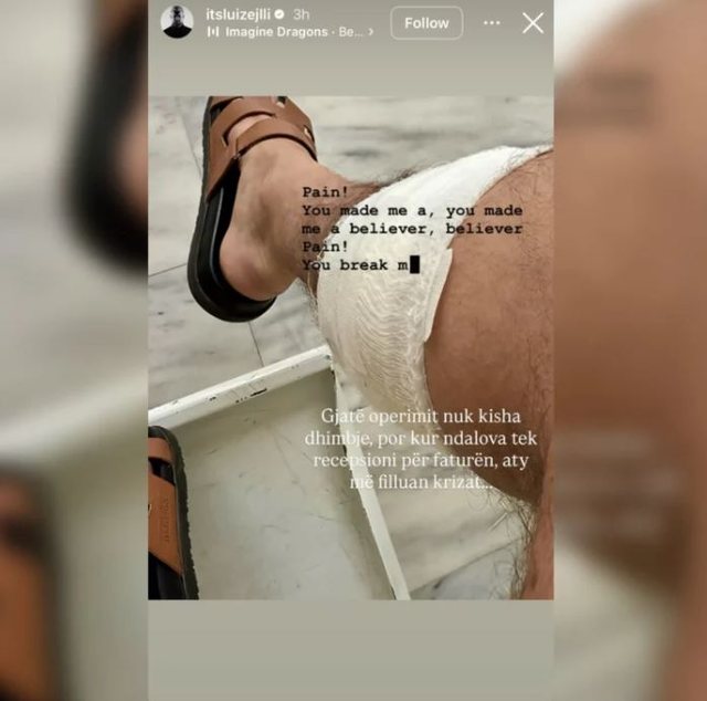 Çfarë i ndodhi? Luiz Ejlli përfundon në spital