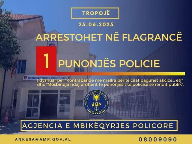 Kapet me rreth 1000 litra naftë kontrabandë, arrestohet oficeri i