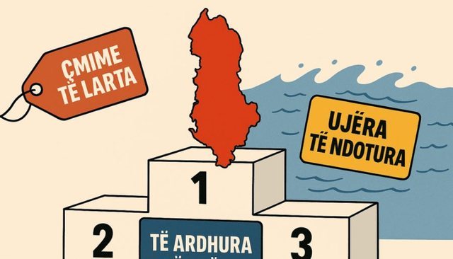 The first from the end... Albania's unwanted "victories"
