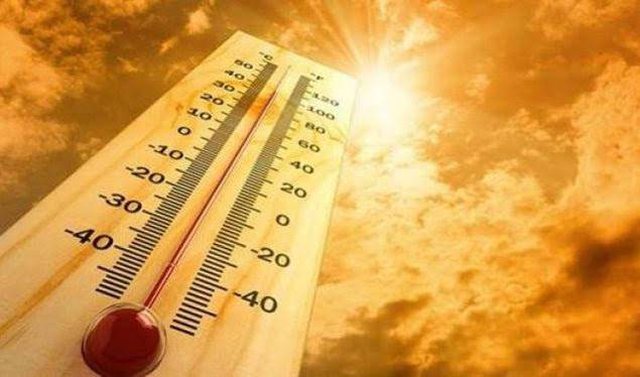 Hot weather, temperatures reach 39 degrees Celsius
