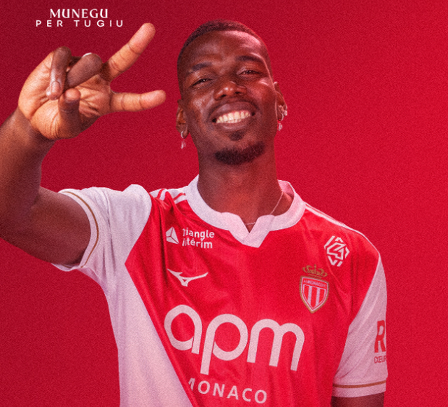 Pas pezullimit 2-vjeçar, Paul Pogba firmos me Monaco-n