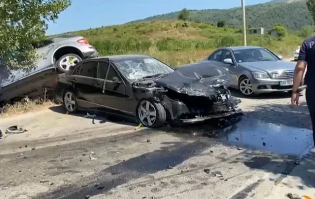 Serious accident in Thumanë, one dead, 3 injured