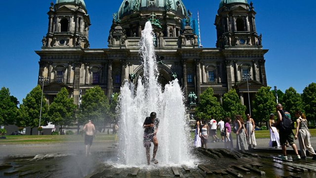 The weather in Germany is going "crazy", temperatures reach 40°C