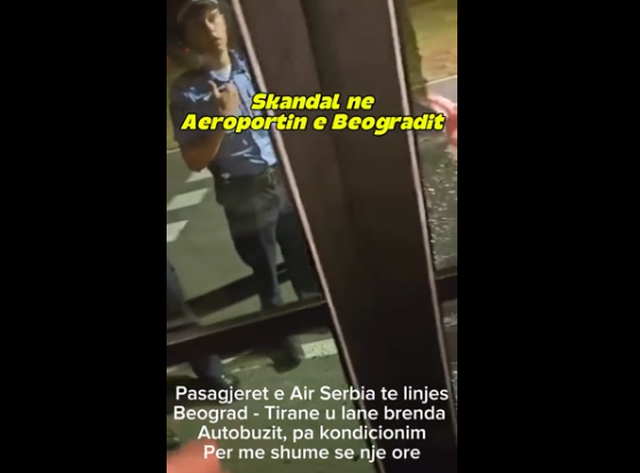 Skandal në Serbi, pasagjerët e linjës Beograd – Tiranë