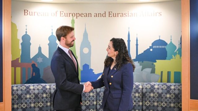 Osmani vizitë në Washington, takon Ndihmës Sekretarin e Shtetit