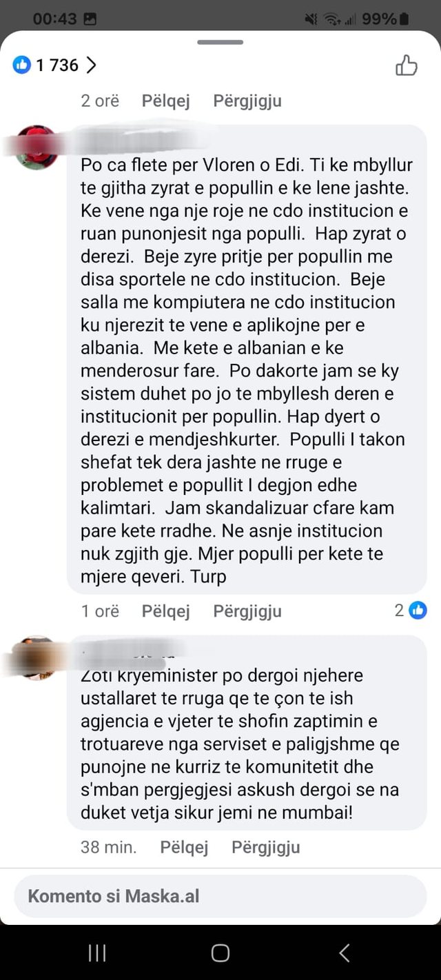 “5 minuta miting”, qytetarët shpërthejnë kundër