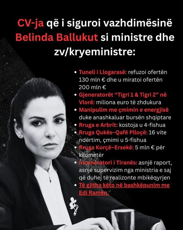 Berisha publikon “CV-në” e Ballukut: I siguroi