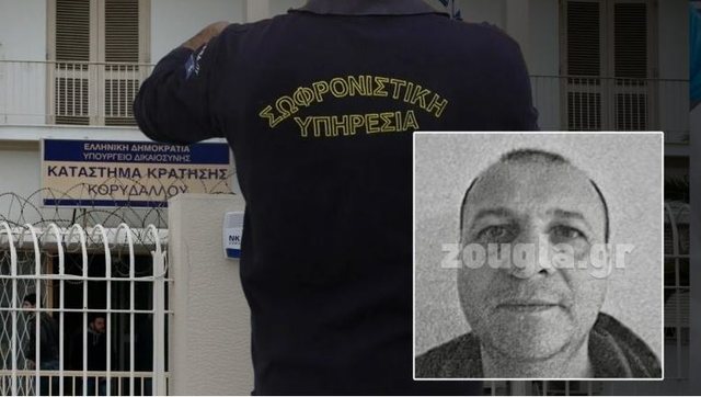 Arratisja e Edmond Taf&euml;s nga Burgu i Koridhalosit, policia greke