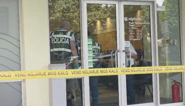 Grabitja e bank&euml;s n&euml; Tiran&euml;, arrestohet roja: Nuk veproi p&euml;r