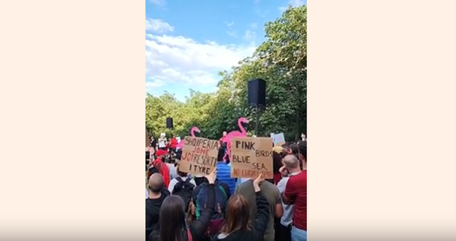 Protest against Rama also in Berlin