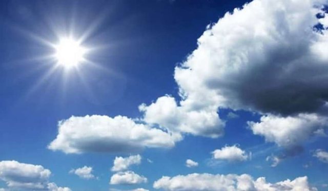 Rising temperatures, weather forecast for today