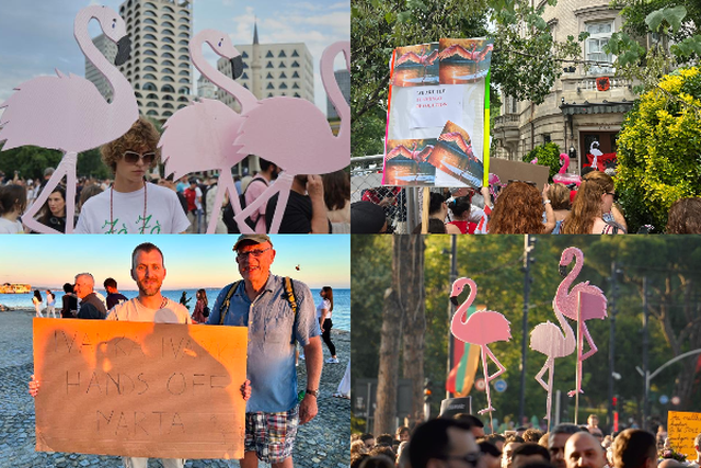 Rama's 'bluff'/ How foreign tourists are embracing the protests