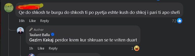 Taulant Balla "ngec" në Facebook, si shpëton dot