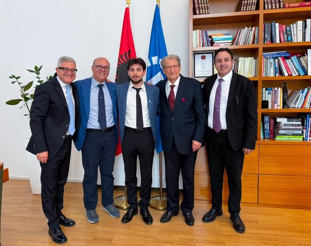Berisha receives Italian right-wing personality: Cooperation against crime and