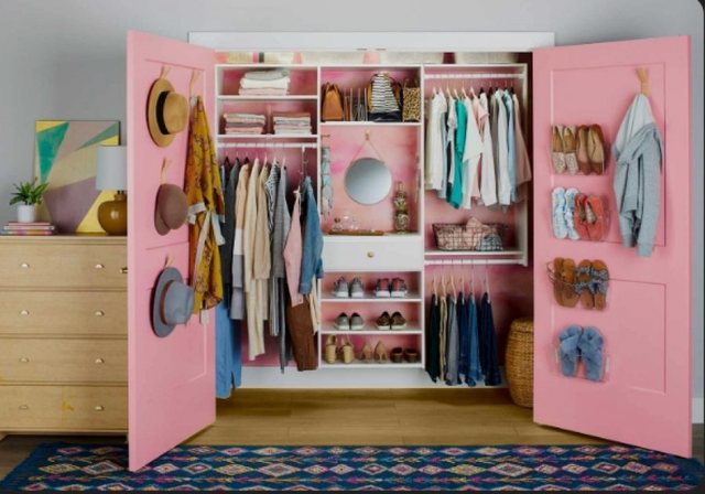 Why should you leave the closet open on hot days?