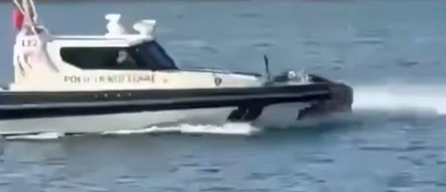 VIDEO/ The moment when a 22-year-old man collides with a Border Police vehicle