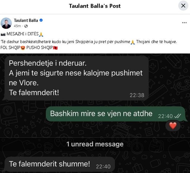 "A jemi t&euml; sigurt n&euml;se kalojm&euml; pushimet n&euml;
