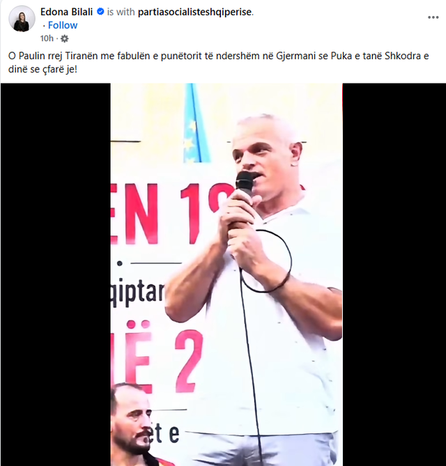 She once called Rama 'Zeus', the deputy minister attacks the former