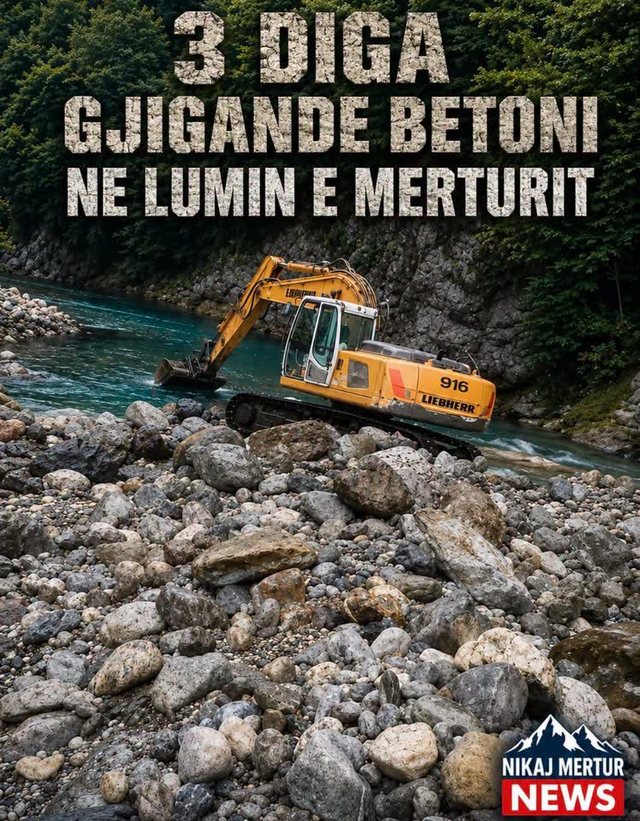 SKANDAL NË NIKAJ-MËRTUR? Fadromat futen në lumë,