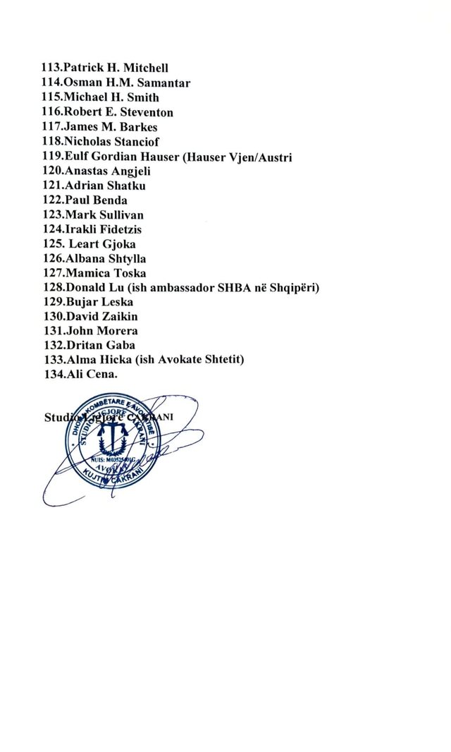 Nga Baton Haxhiu e Edi Rama/ Zbardhet lista e plot&euml;  e