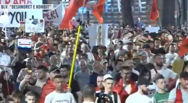 "Jam nipi i Tahir Sinanit", protestuesi: Largova familjen time nga PS,