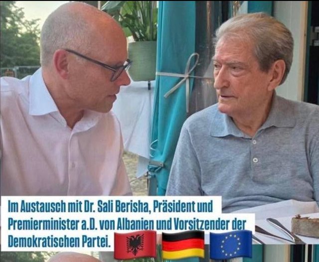 Berisha vizit&euml; blic n&euml; Berlin: Mb&euml;shtetje e fort&euml; p&euml;r