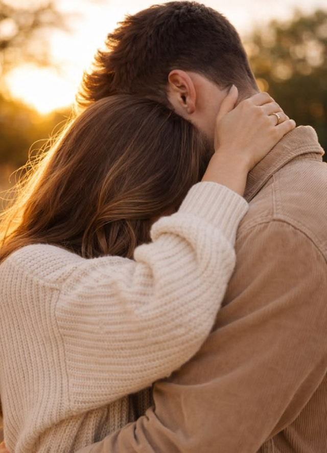 Study: A simple hug can reduce stress and strengthen the relationship between