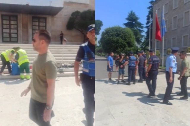 Police "land" at the Prime Minister's Office! After clashes with