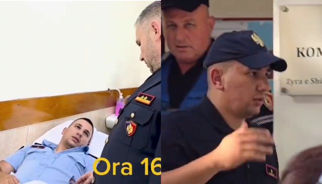 Video/ U shfaq n&euml; spital si i plagosur, 64 minuta m&euml; von&euml; polici