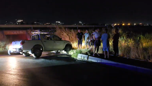 Serious accident in Durrës, motorcycle ends up in canal