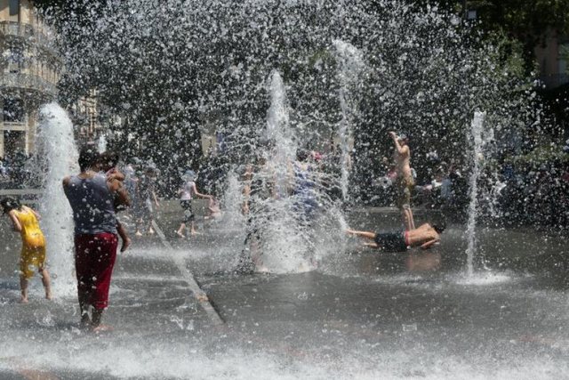 Where is the heat wave hitting hardest in Europe?