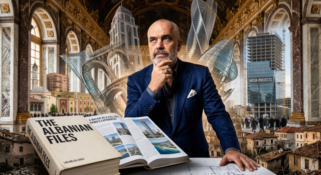 "Le Courrier des Balkans": Edi Rama and the megalomania of power