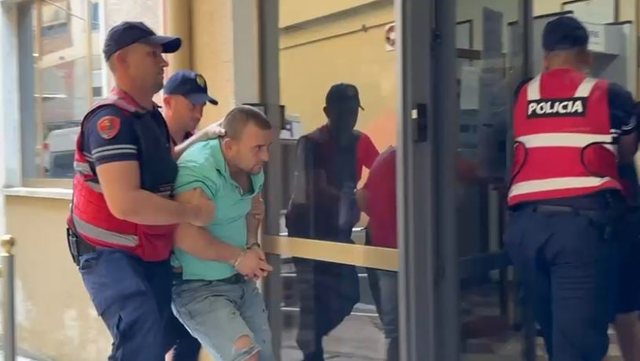 Zamir Meta, suspected of sexually abusing his daughter, arrives in court
