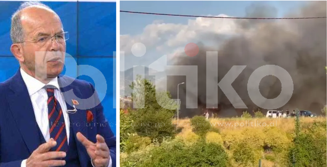 Guri raises the alarm in Politiko: Fire in Elbasan landfill, an Albanian