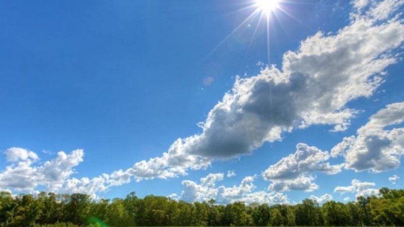 Rain is expected in some areas, according to the weather forecast today