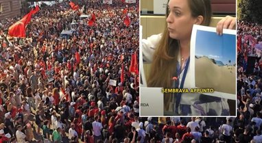 Pasi mori pjes&euml; n&euml; protest&euml;, reagon s&euml;rish eurodeputetja