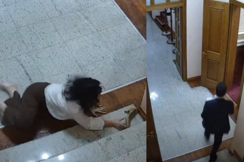VIDEO/ Momenti kur Shehaj merr marr&euml;veshjen me SHBA-n&euml;, sekretarja