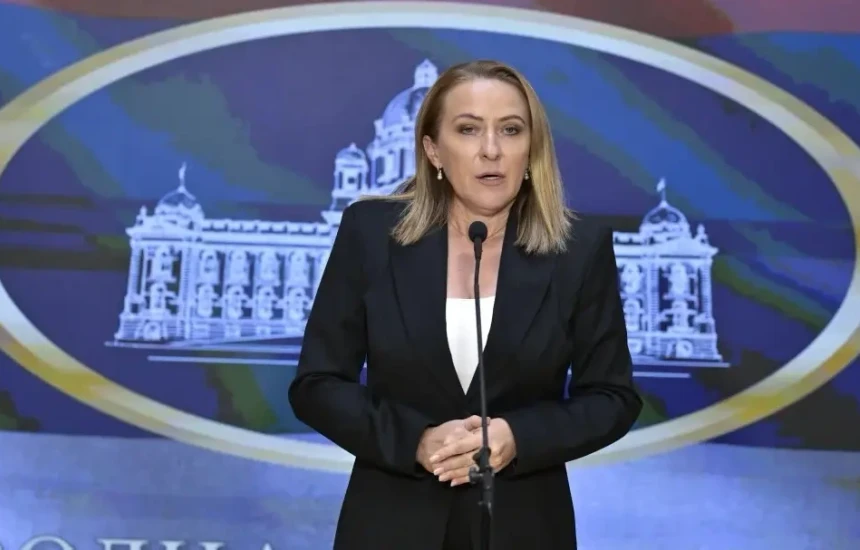 Serbian minister apologizes after statement about "ethnic cleansing of