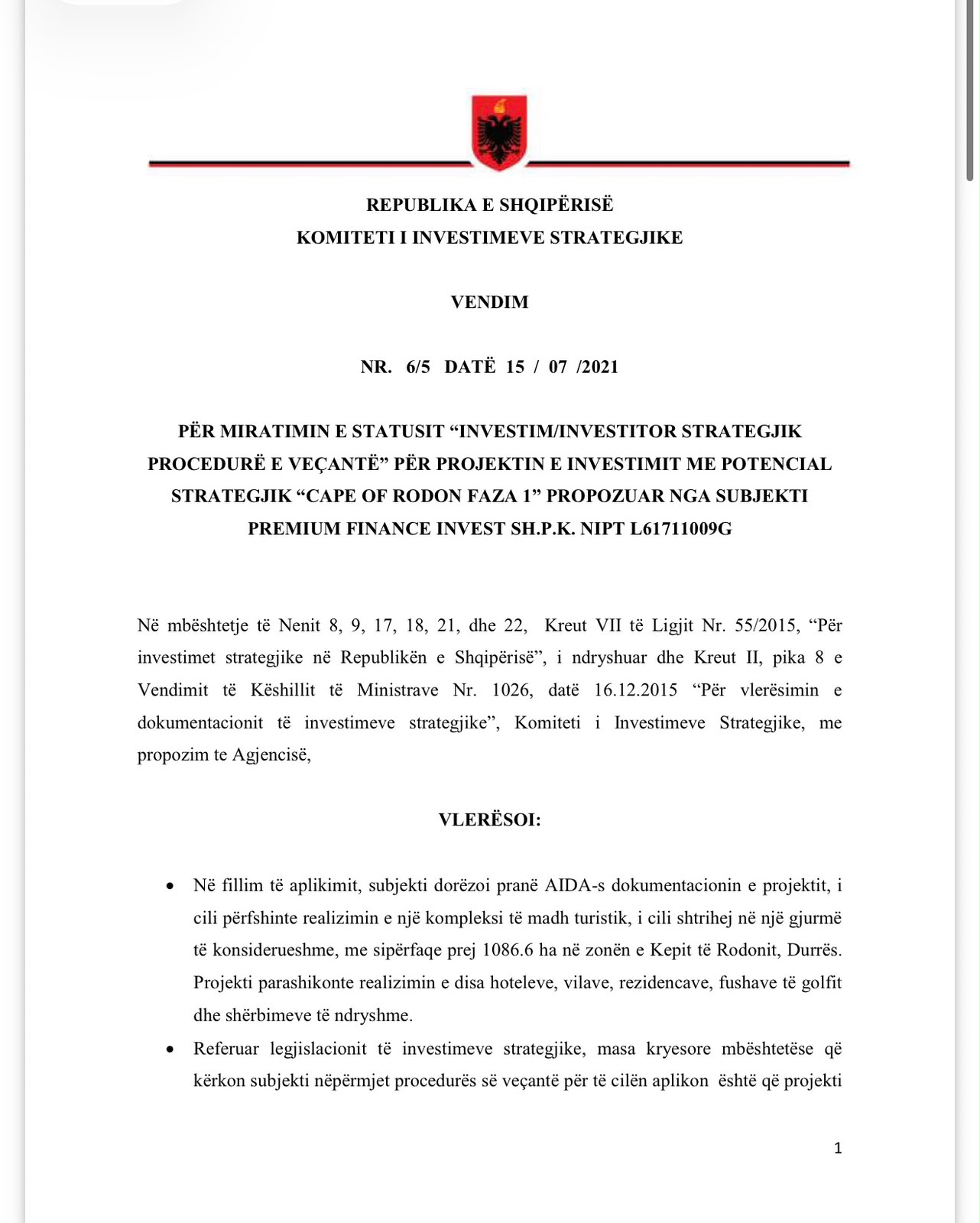 Denunciation of the casino affair, K&euml;lli&ccedil;i exposes the scheme: A
