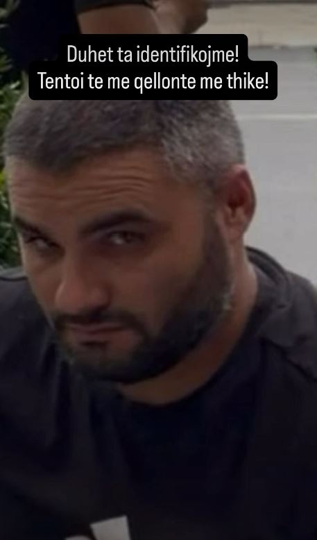 Activist Gent Progni denounces: A person tried to stab me with a knife during