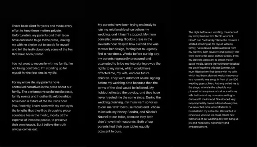 Brooklyn Beckham sulmon prindërit publikisht, bën deklaratat