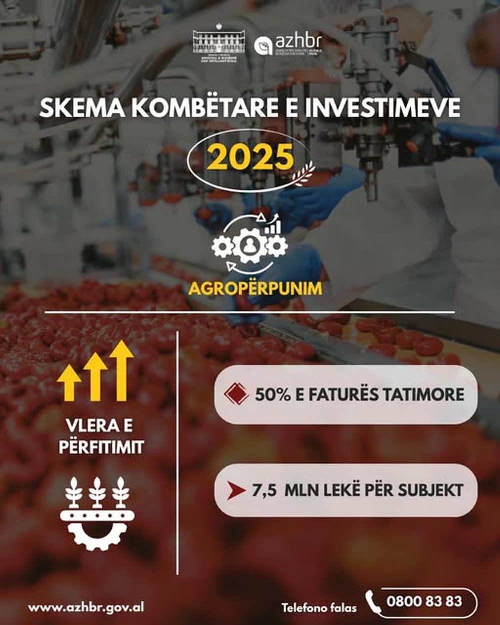 Sektori i agropërpunimit, drejt modernizimit/ Ministrja Denaj: