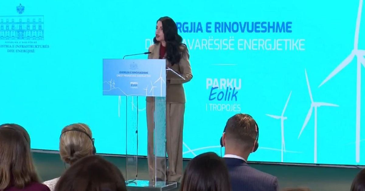 Amerikanët do ndërtojmë parkun eolik të Tropojës  Balluku certifikon kompaninë amerikane CWP për ndërtimin e parkut 600 MW