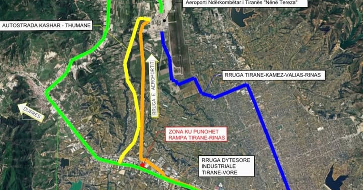 Mbikalimi i ri në Qafë Kashar   ARRSH njofton mbi ndryshimin e qarkullimit në këtë aks