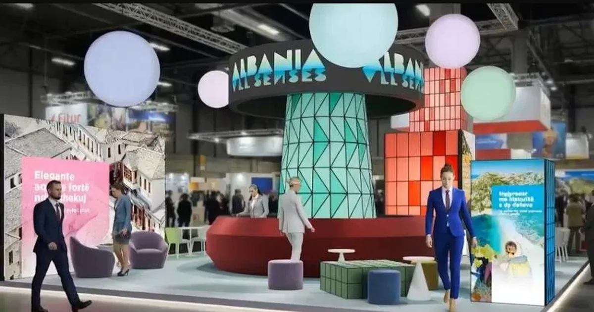 Turizmi shqiptar promovohet në panairin FITUR  Madrid  Ministri Gonxhja  Interes në rritje për destinacionin  Shqipëri 