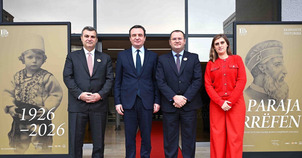 Ekspozitë historike e Bankës së Shqipërisë në Prishtinë    Paraja rrëfen  100 vjet jetë dhe ngjarje  Banka e Shqipërisë 
