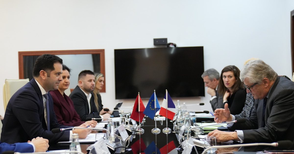Francë Shqipëri  Ministri Malaj fton investitorët francezë të investojnë në sektorë prioritarë të ekonomisë