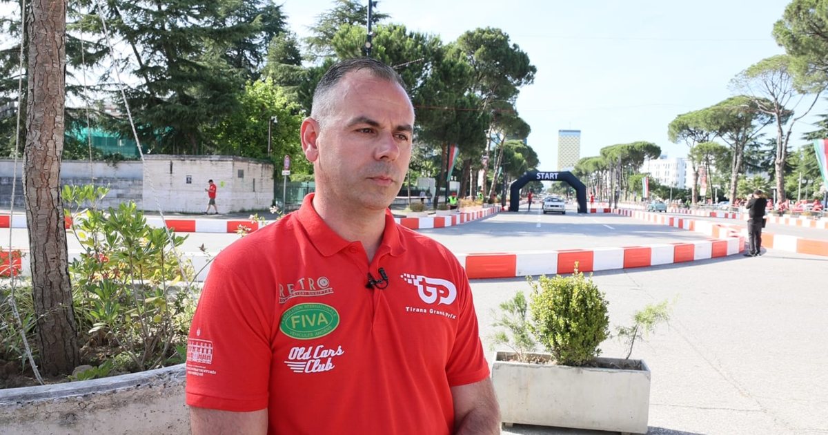 Tirana Grand Prix  gara e makinave retro në kryeqytet   Drejtori i DPSHTRR  Bajraktari  Synojmë promovimin e trashëgimisë automobilistike