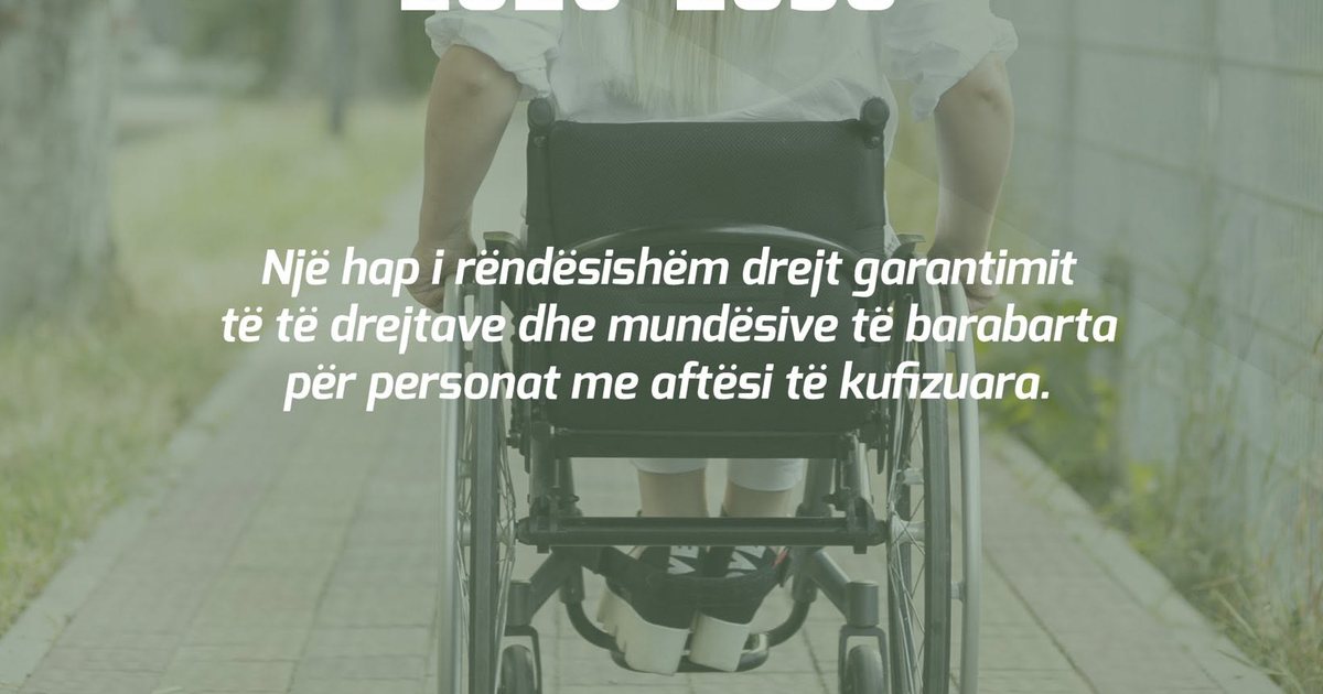Qeveria miraton Planin Kombëtar për Personat me Aftësi të Kufizuara  68 masa dhe 7 6 miliardë lekë investime deri në 2030